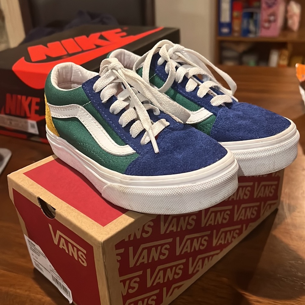 Kids’ Vans Yacht Club Old Skool Colorblock Shoes